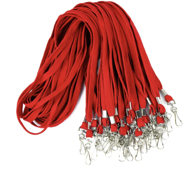 Badge Lanyards Flat Lanyard Swivel Hooks Durably